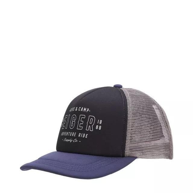 Eiger Topi Strico Caps 91000 7521 BSD Original Cowok Jaring Trucker - Black