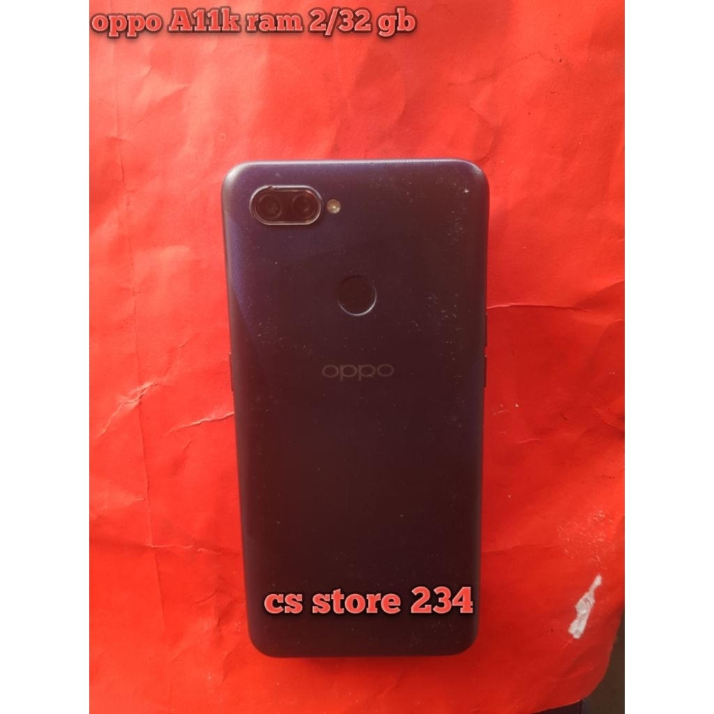 oppo A11k ram 2/32 gb