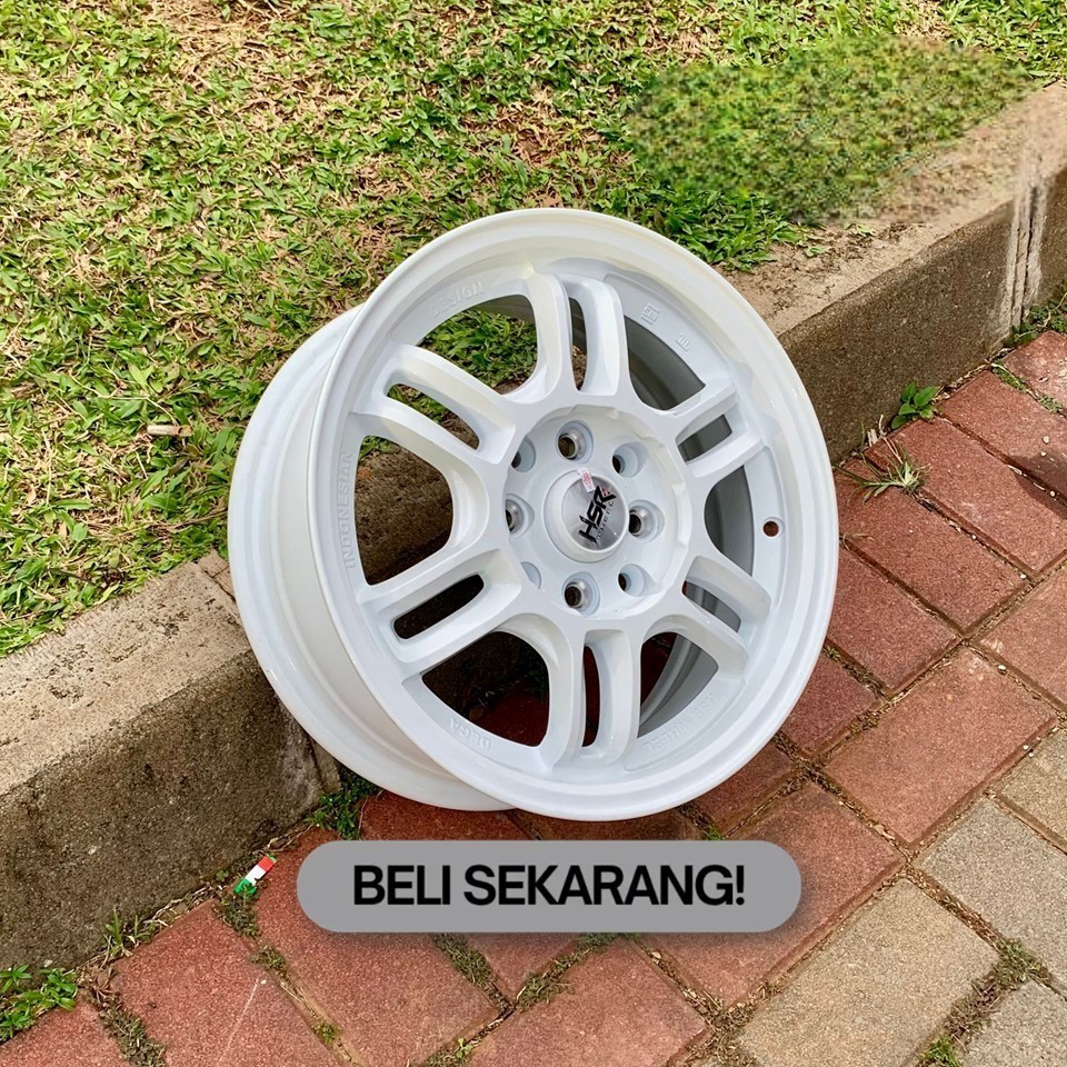 Velg Mobil Racing R14 Wuling Air Ev Brio Sigra Calya Ayla Model Rpf HSR Aeri Ring 14 murah Model RPF
