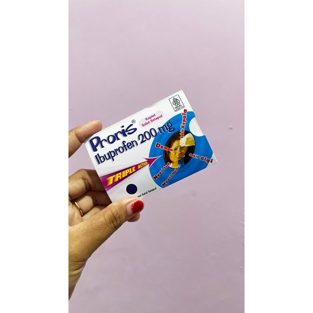 PRORIS TABLET IBUPROFEN 200MG