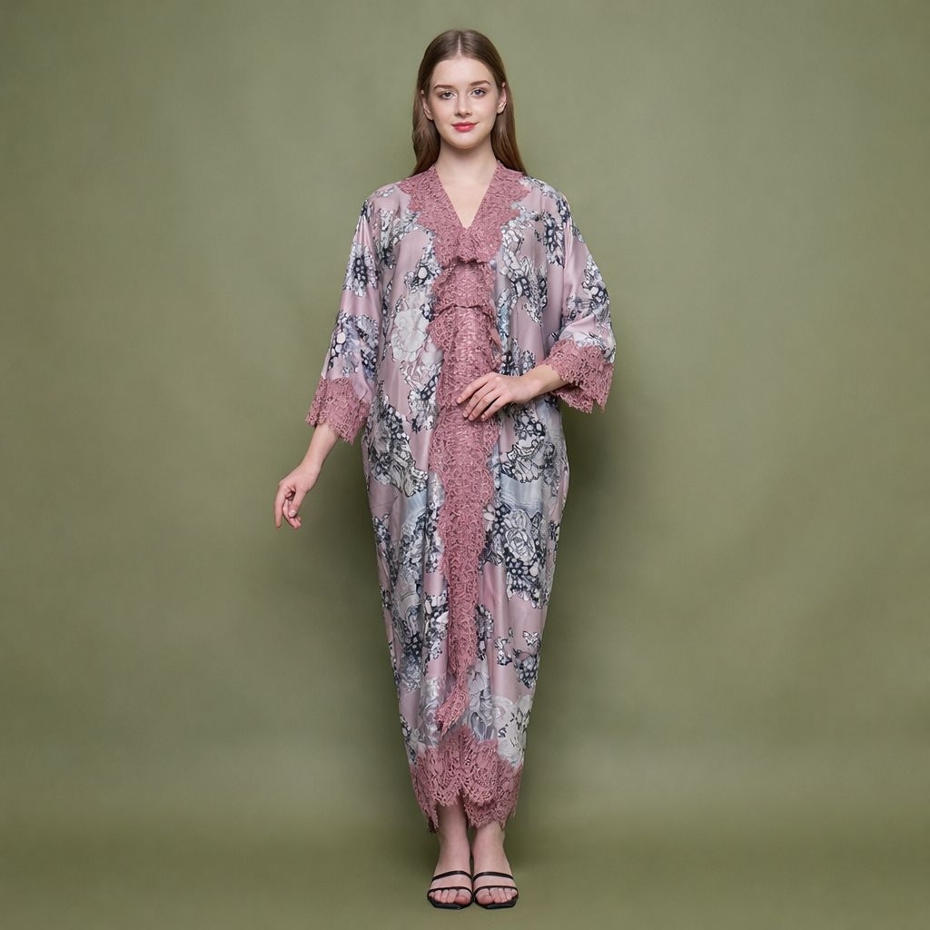 Kaftan Silk/ Gamis Armani Silk Premium