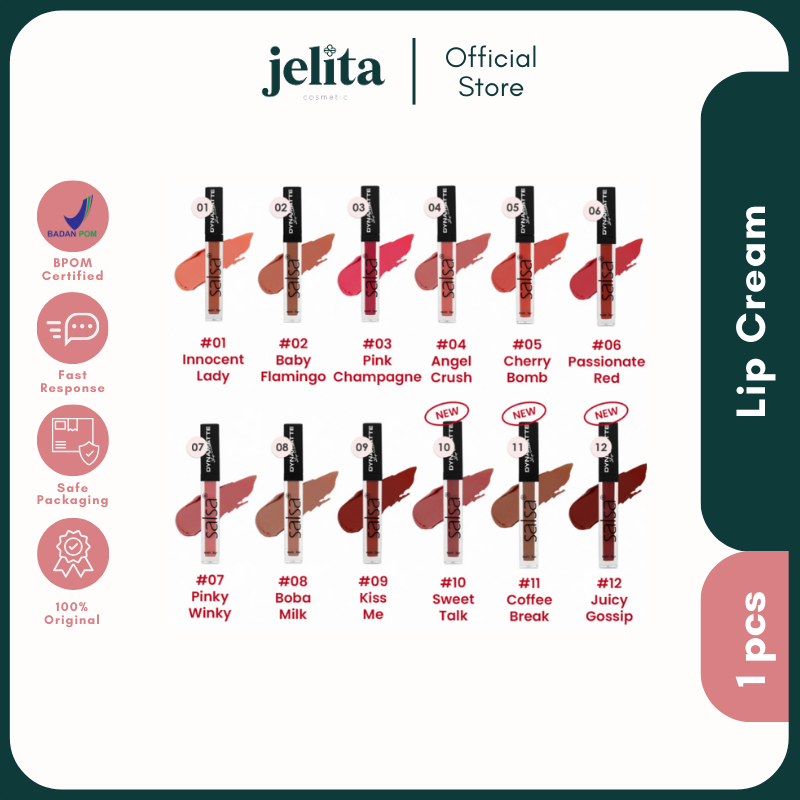 Jelita Cosmetic - Salsa Lip Cream