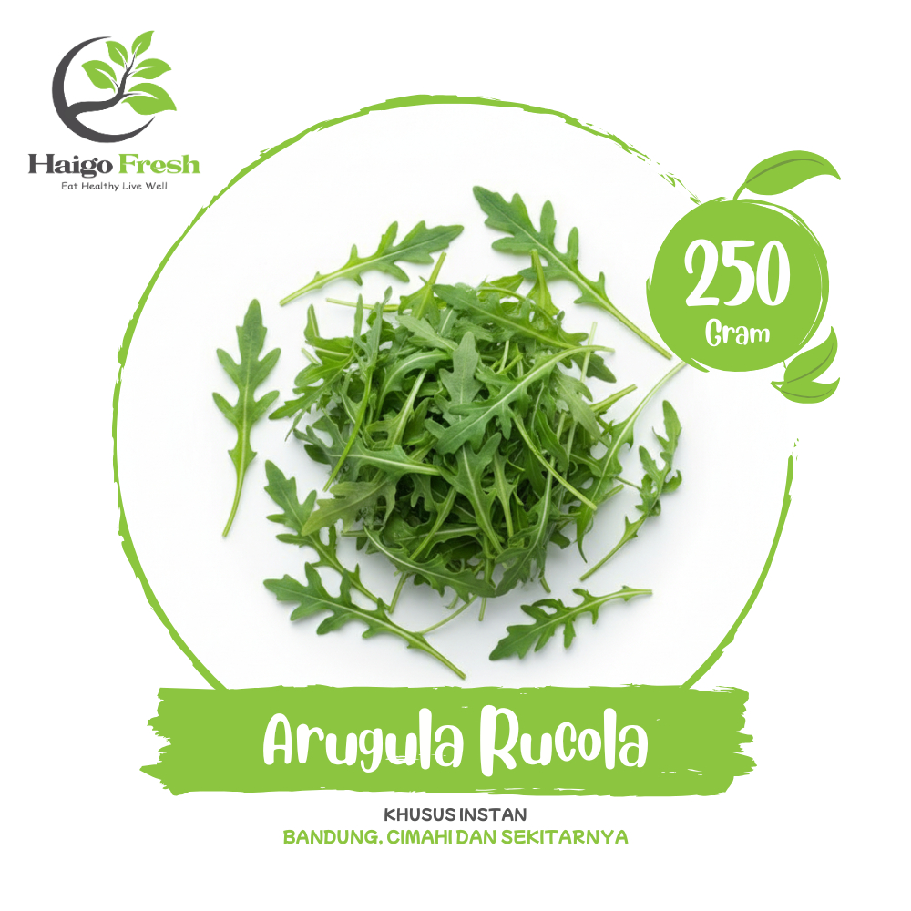 Daun Arugula Rocket Rucola 250 Gr | Haigo Fresh