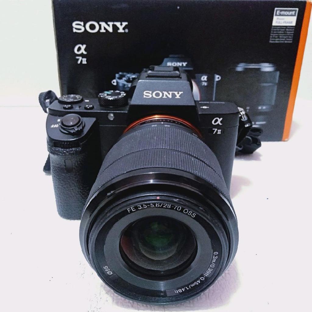 sony a7 Mark ii lensa 28 70mm camera mirrorless SONY A7II
