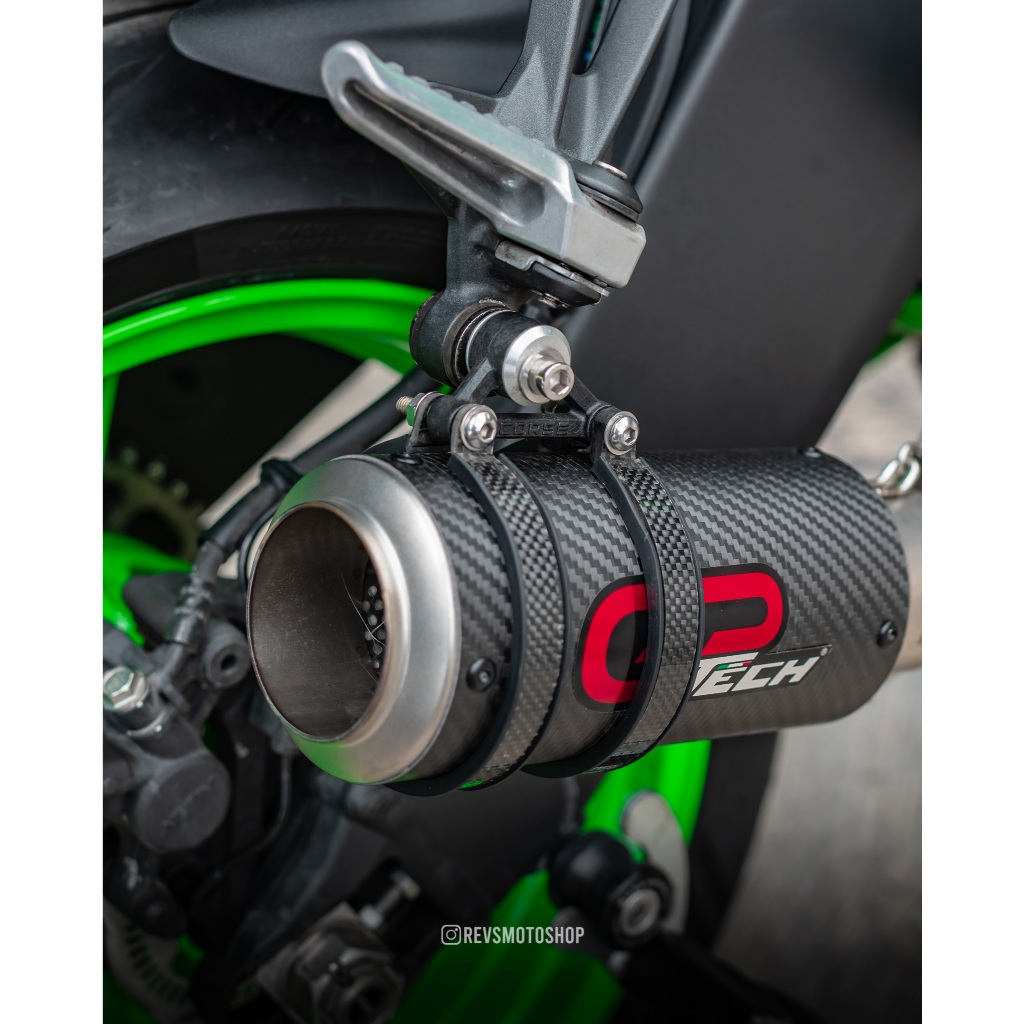 CLAMP KNALPOT CORSE EXHAUST CARBON CLAMP EVO - UNIVERSAL 4Tak 3.5" (HANYA CLAMP KNALPOT)