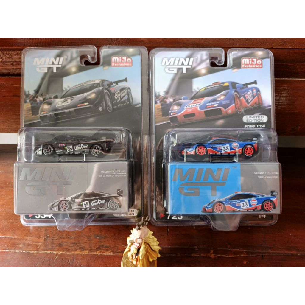 MiniGT McLaren F1 GTR #59 1995 #33 1996