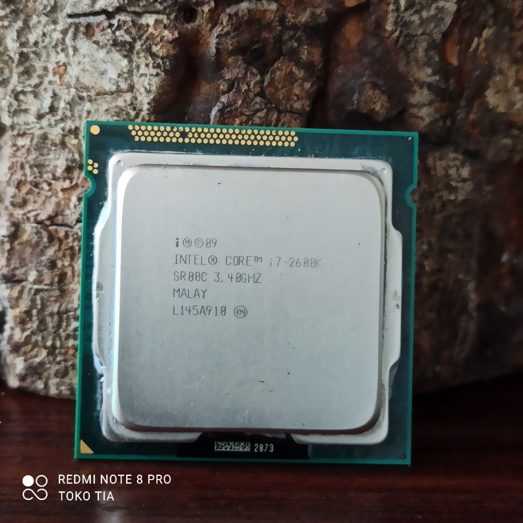 Processor Core i7 2600K 3.40Ghz 4 Core 8 Thread soket 1155 Sandy Bridge Garansi 1 Tahun