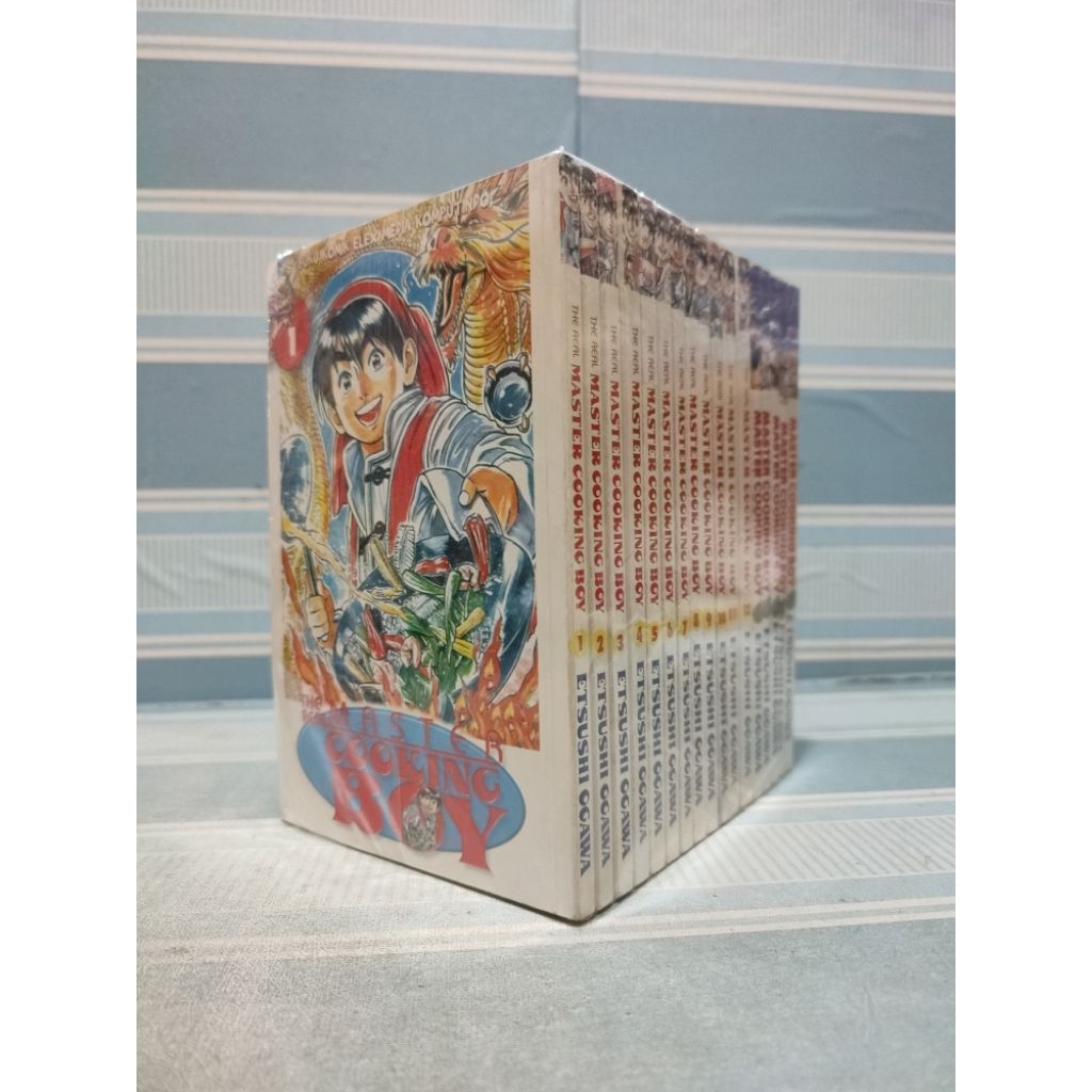 Komik the real master cooking boy 1-12 dan master cooking boy 1-5 lengkap 2 set tamat
