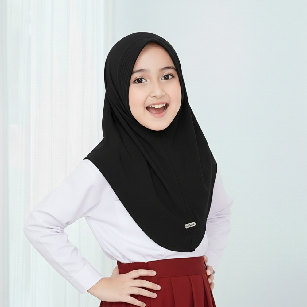 Kalissa - Kerudung Hamida Bergo Anak Sekolah SD SMP