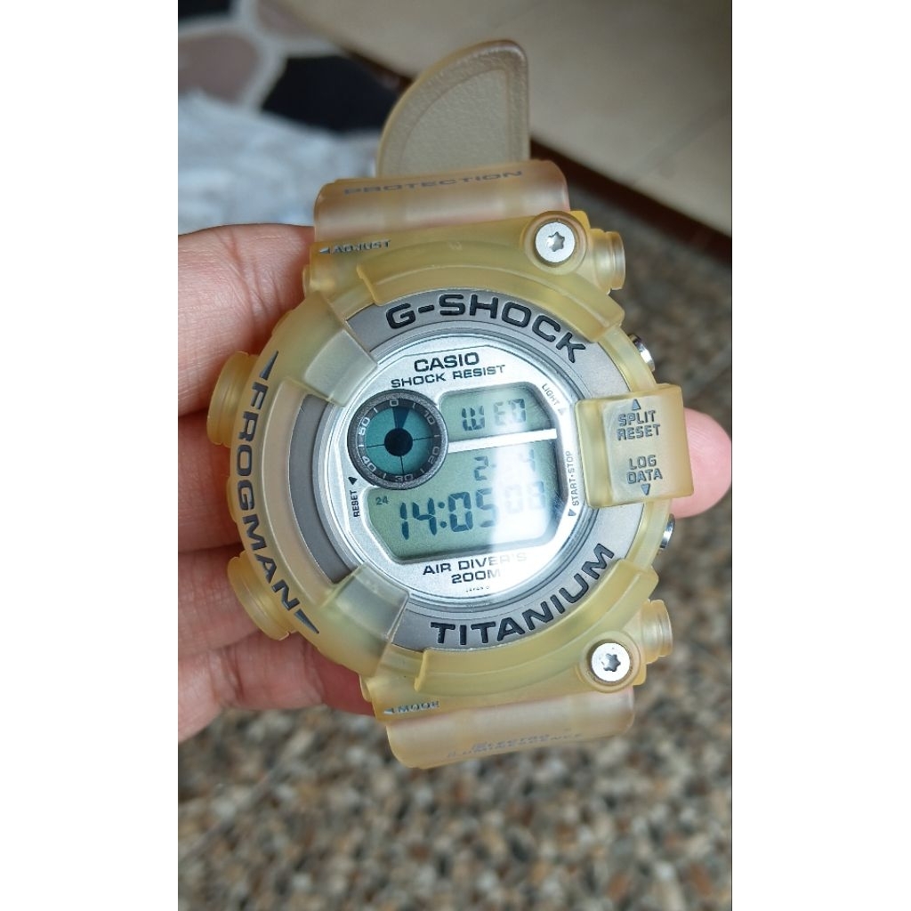 Casio G-Shock DW-8200 FROGMAN Second/Bekas/Preloved
