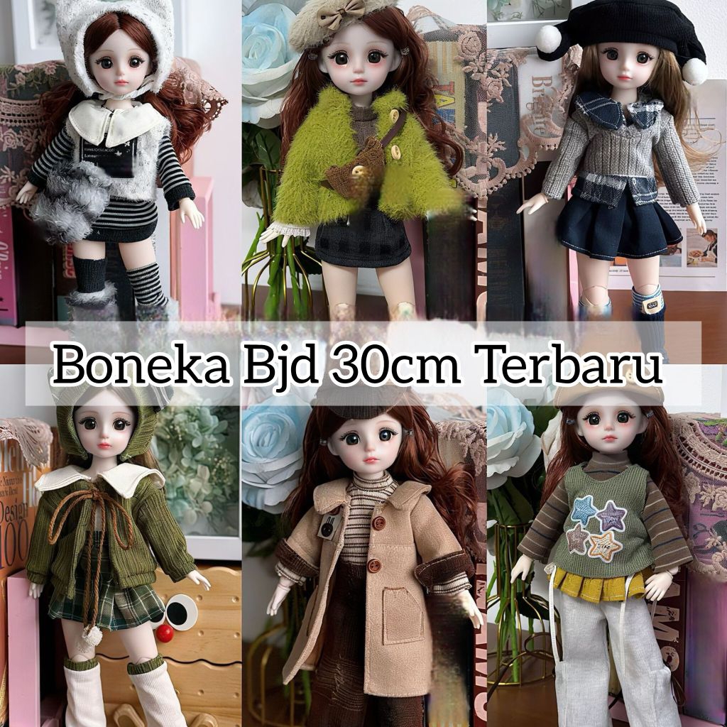 (Baru Datang) Boneka BJD Dolls Yuna Korea Princess Dress Up