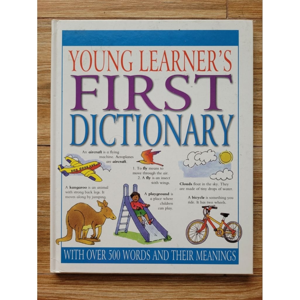 PRELOVED Hardcover Young Learner's First Dictionary Kamus Anak Bergambar Illustrated in Picture Voca