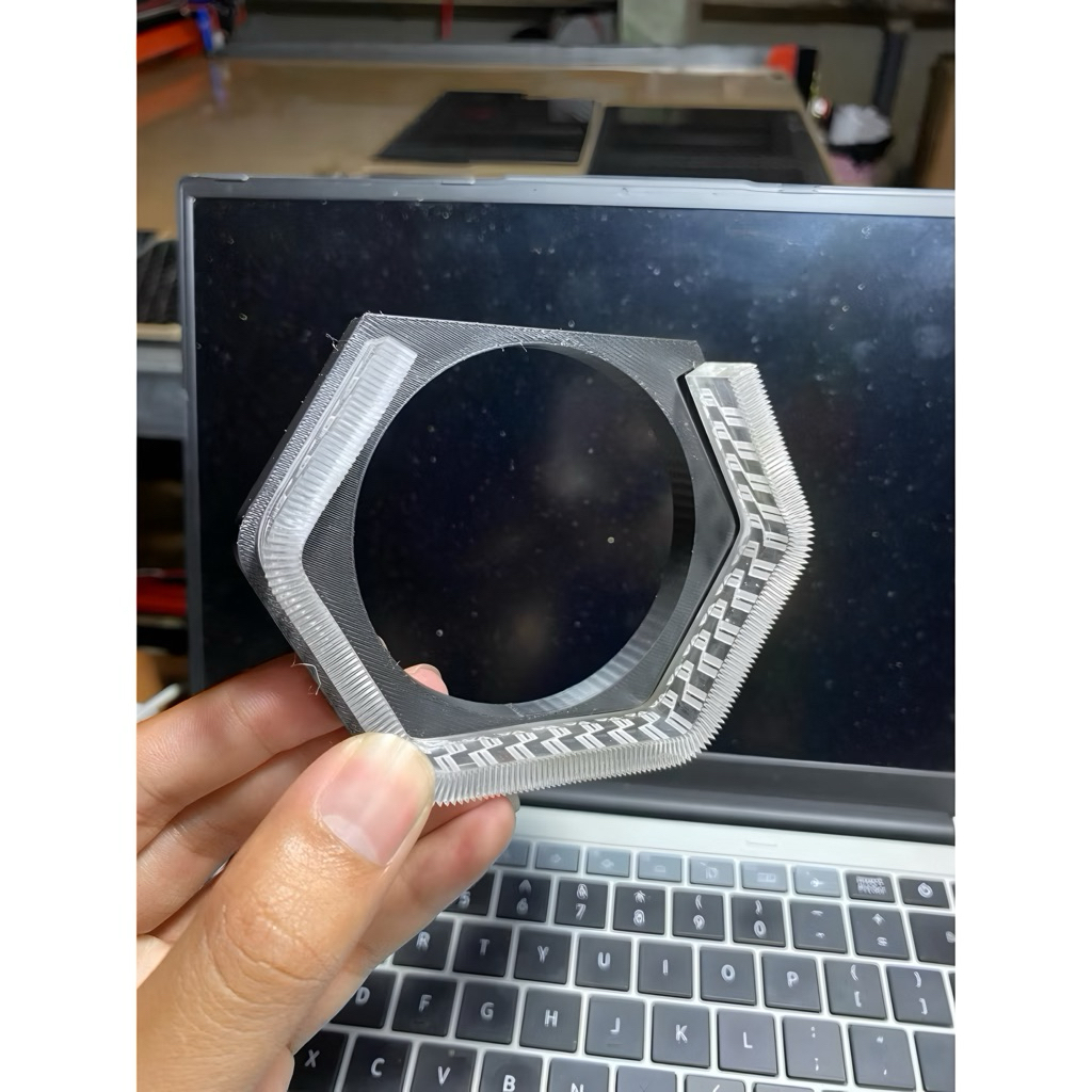 SHROUD RGB TAICHI 2,5 INCH 3 INCH AKRILIK SHROUD 1 WARNA TAICHI SHROUD BMW