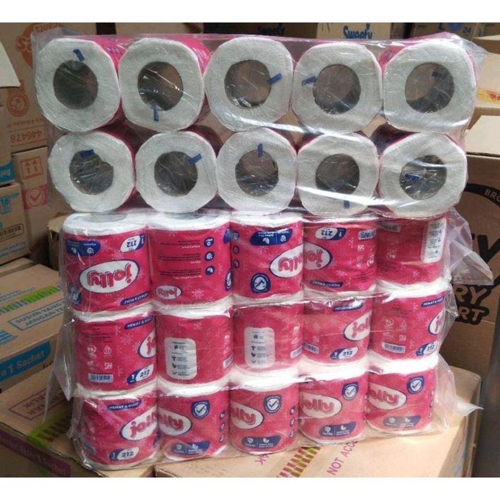 Tisu Gulung Jolly Tisu Roll 1Ball 10Roll