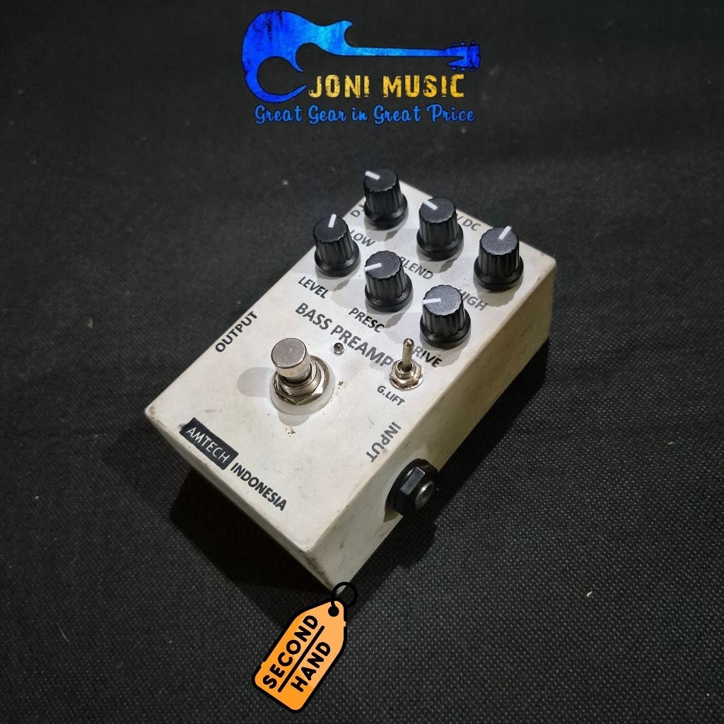 Efek Bass Amtech Bass Preamp based on SANSAMP BASS DRIVER