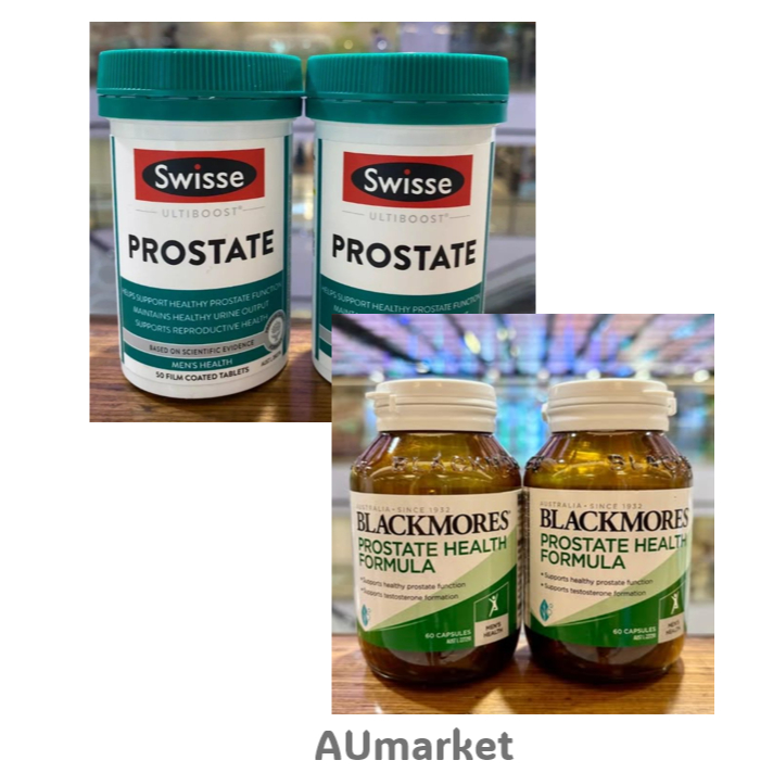 SWISSE B Prostate Health Formula 60 Capsules or Swisse Ultiboost Prostate 50 Tablets