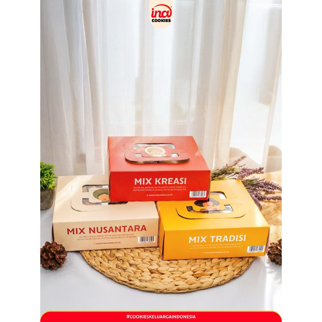 Kombinasi Ina Cookies READY STOCK KUE KERING INA COOKIES