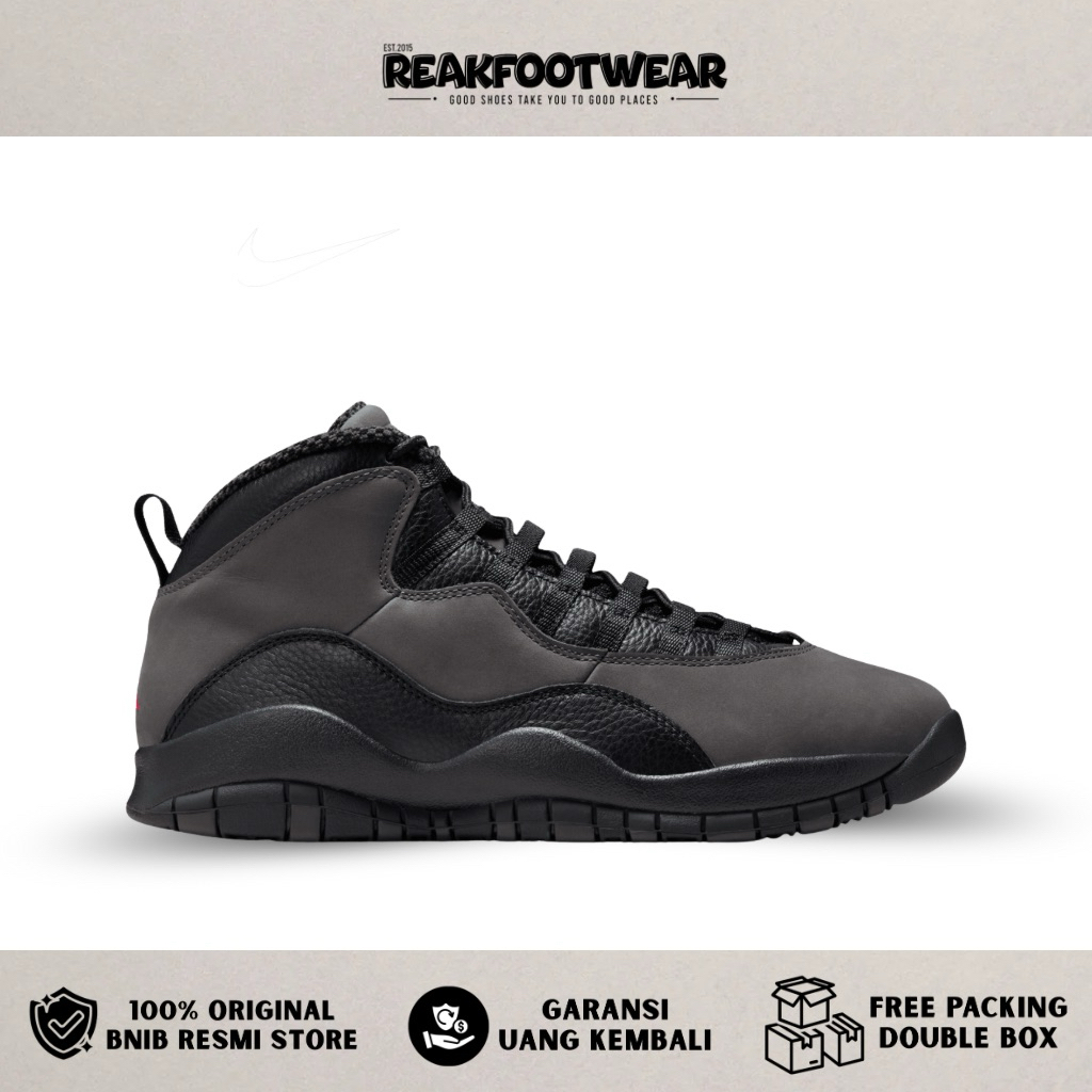 Jordan 10 Retro Shadow 100% Authentic - HJ6779-001