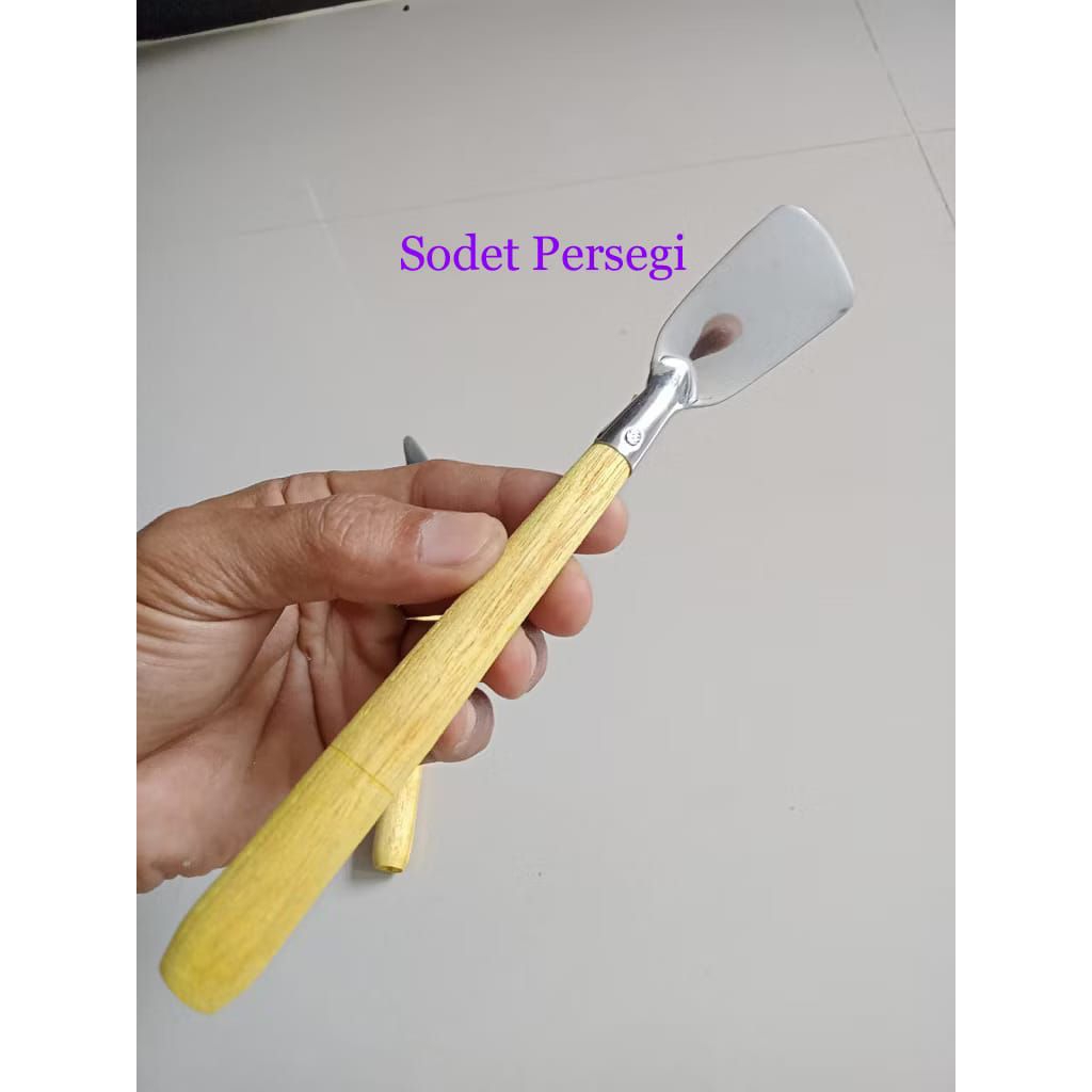 SUTIL KUE  MINI /SPATULA MINI /SUTIL KUE KERING KECIL GANGGANG KAYU( SUTIL MINI)