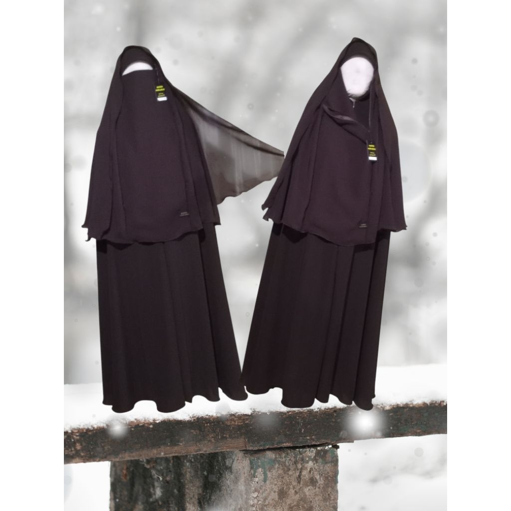 jilbab cadar safar butterfly L