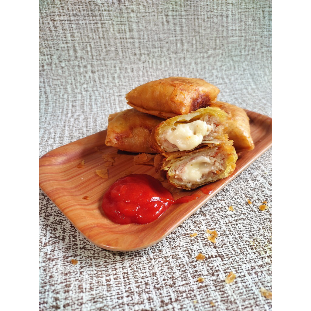 Dimsum Goreng Keju Lumer