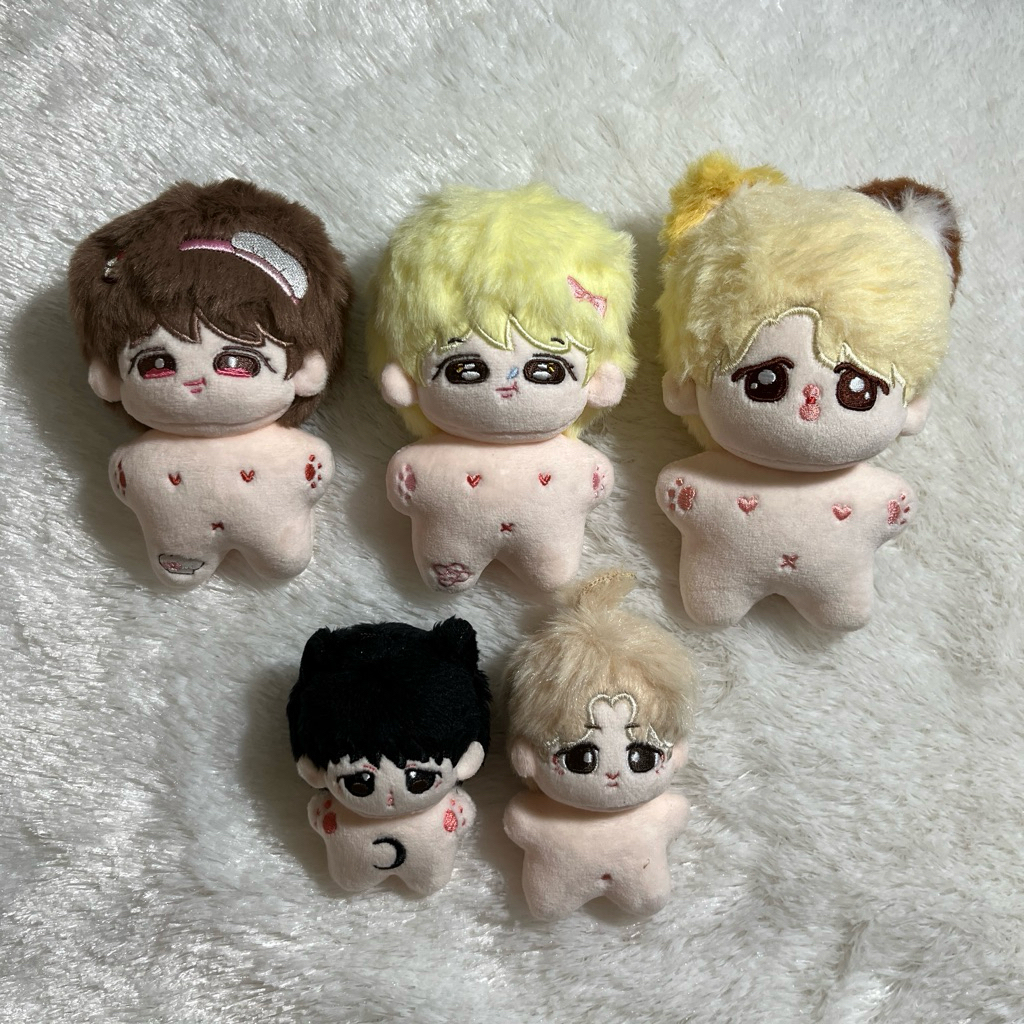 [READY STOCK] Doll Jimin BTS Bangtan Gummy 5 cm, Sanhua Mi 10 cm, Hoodie Seven With You Purple