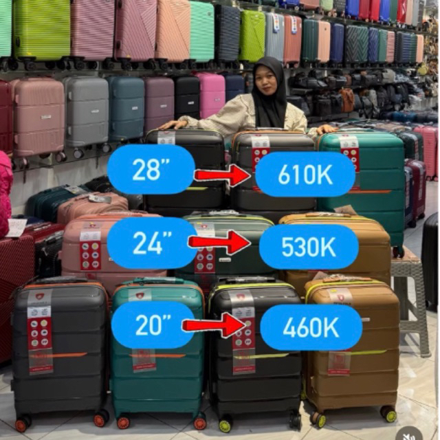 koper swiss polo ukuran 28