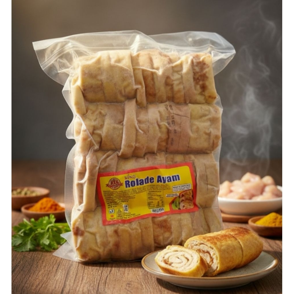 Rolade Ayam 1kg isi 50pcs