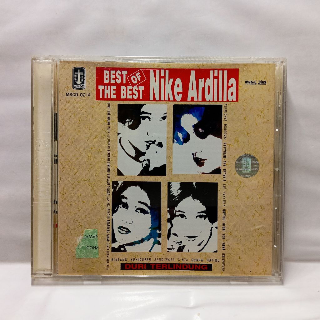 CD Nike Ardilla Best Of The Best Nike Ardilla / Duri Terlindung