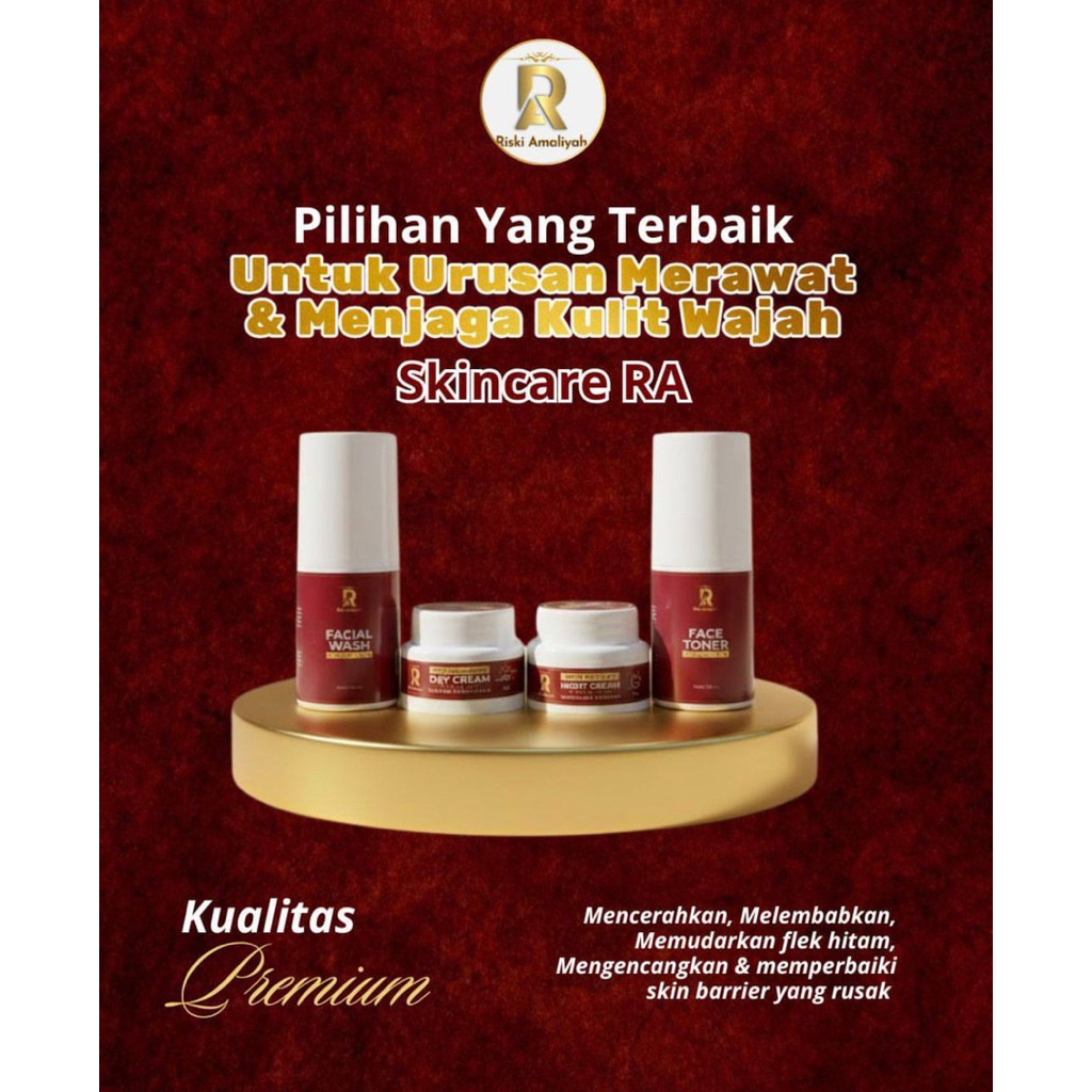 RA Skincare - Paket Wajah BPOM dan Aman