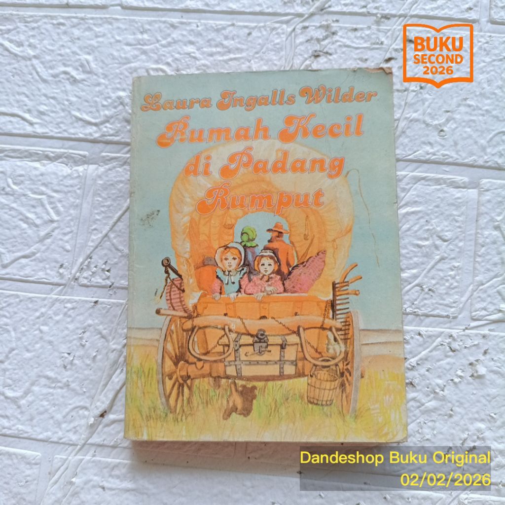 Rumah Kecil di Padang Rumput oleh Laura Ingalls Wilder - Novel Bekas Preloved
