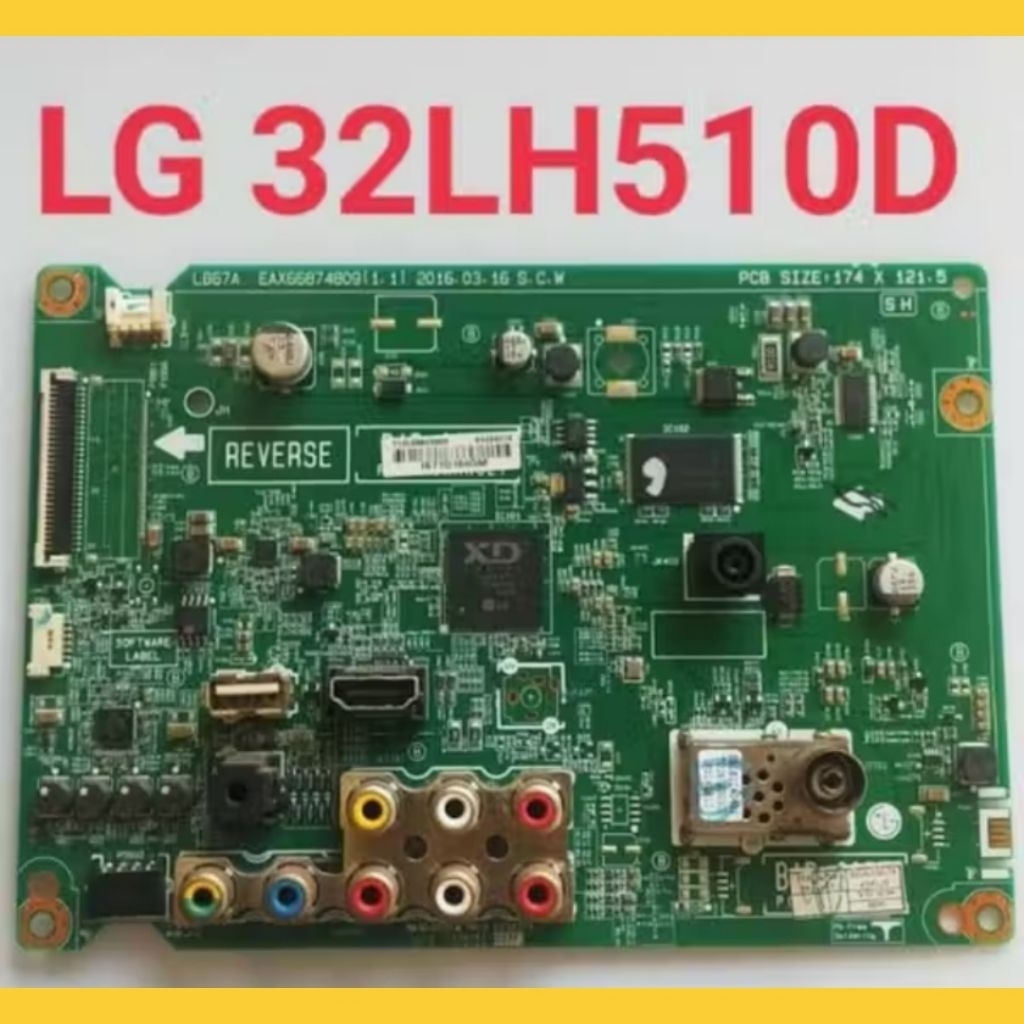 MAINBOARD TV LED LG 32LH510D