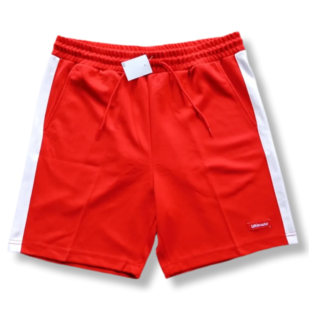 SPAO RED RELAXED SHORT PANTS | CELANA PENDEK | CLWM