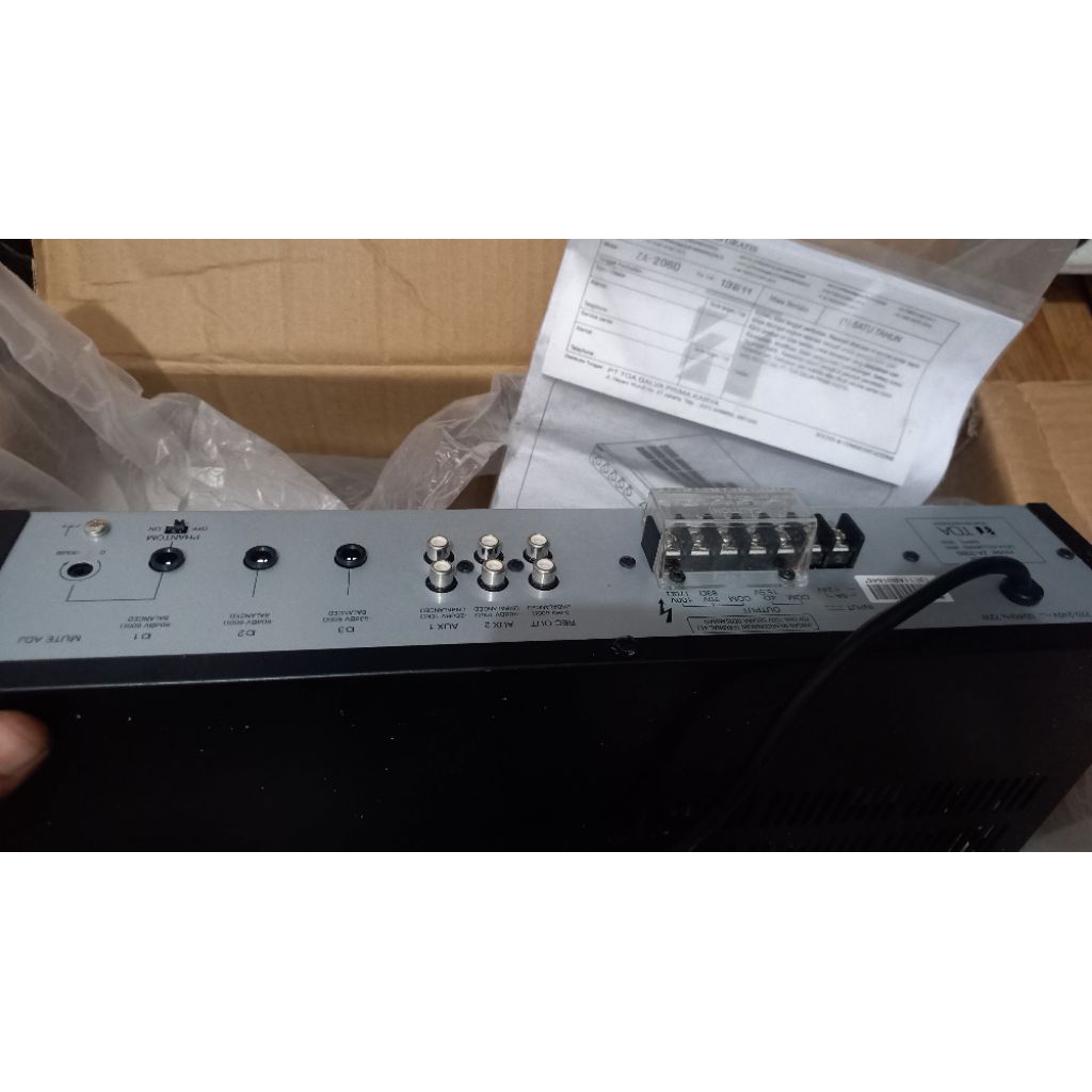 Amplifier TOA ZA 2060 second like new
