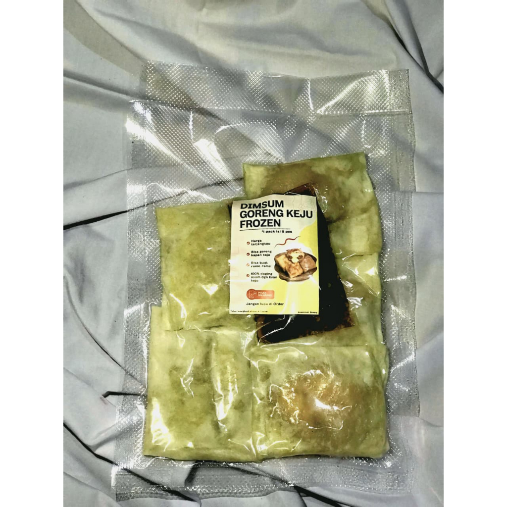 Dimsum Goreng Keju/dimsum keju lumer viral