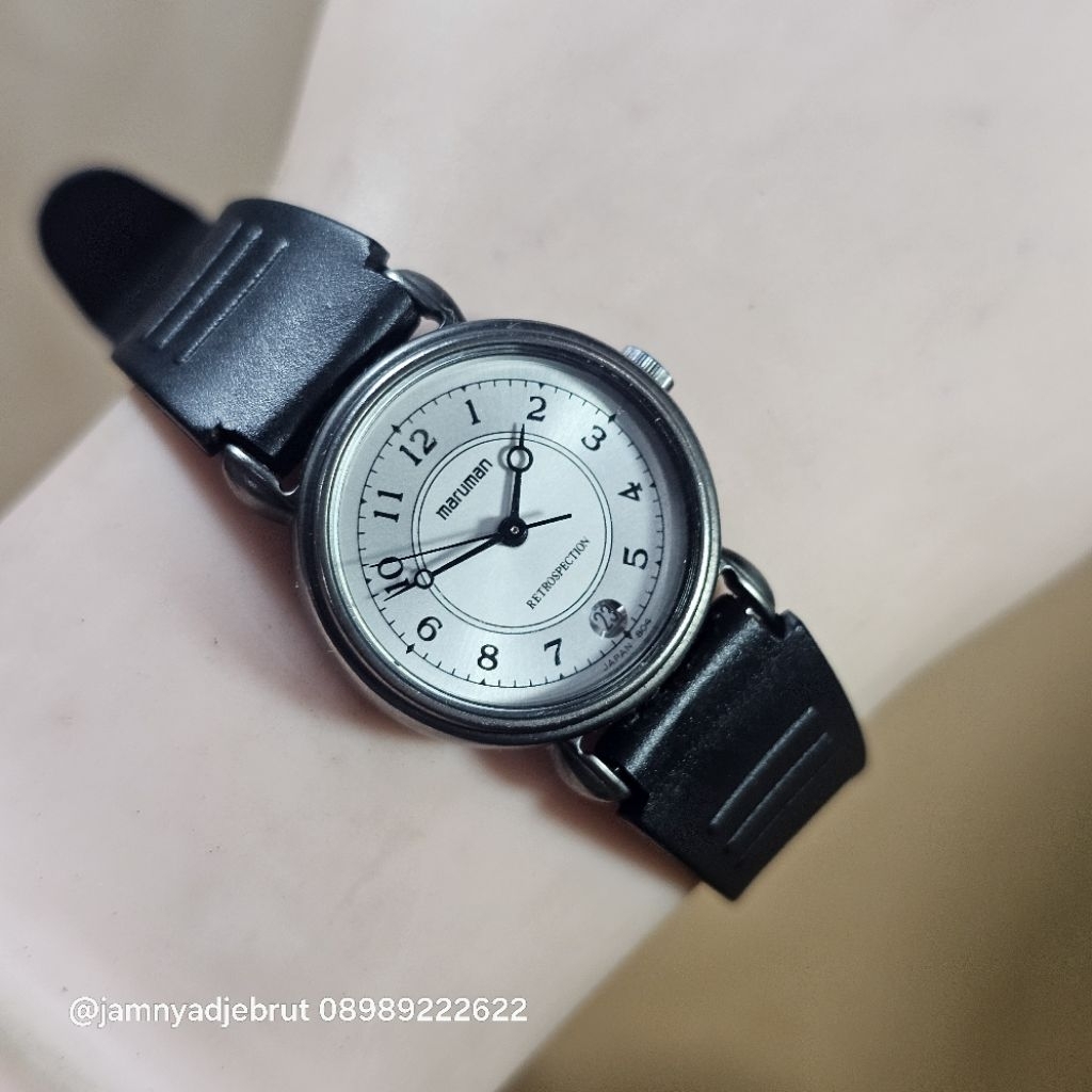 Jam Maruman MW104 Retrospection Silver Ladies Bekas