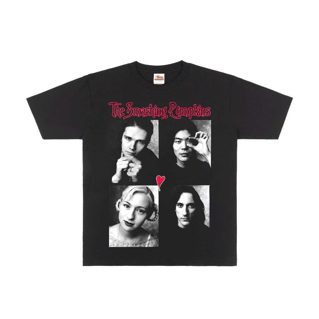 Smashing Pumpkins - The Smashing Pumpkins Tshirt Black - Kaos Band