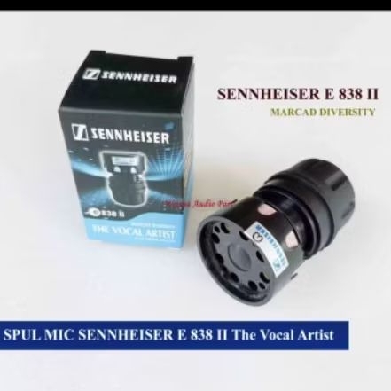 SPUL MIC SENNHEISER E838 PRODUK ORIGINAL  VOCAL ARTIS MICROPHONE KABEL