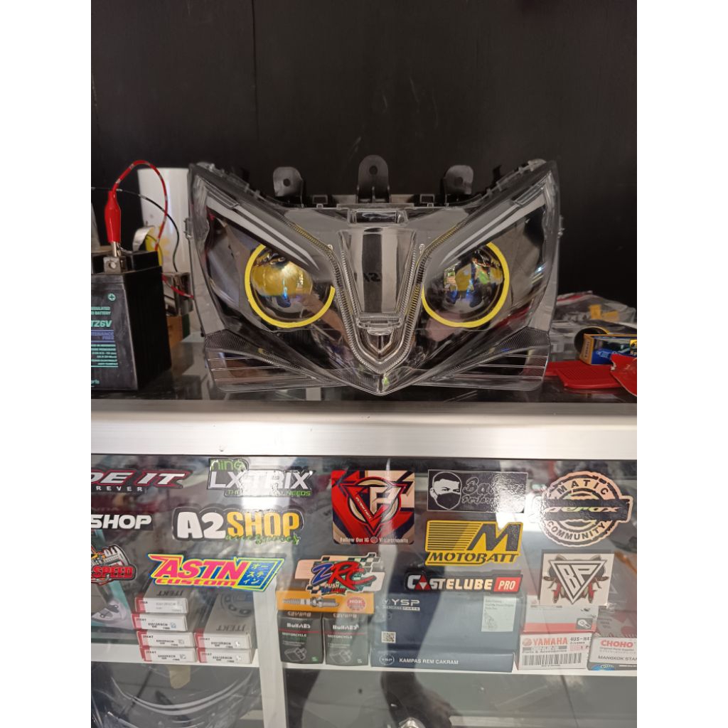 Lampu biled KZR Vario 125 old vario techno 125 biled