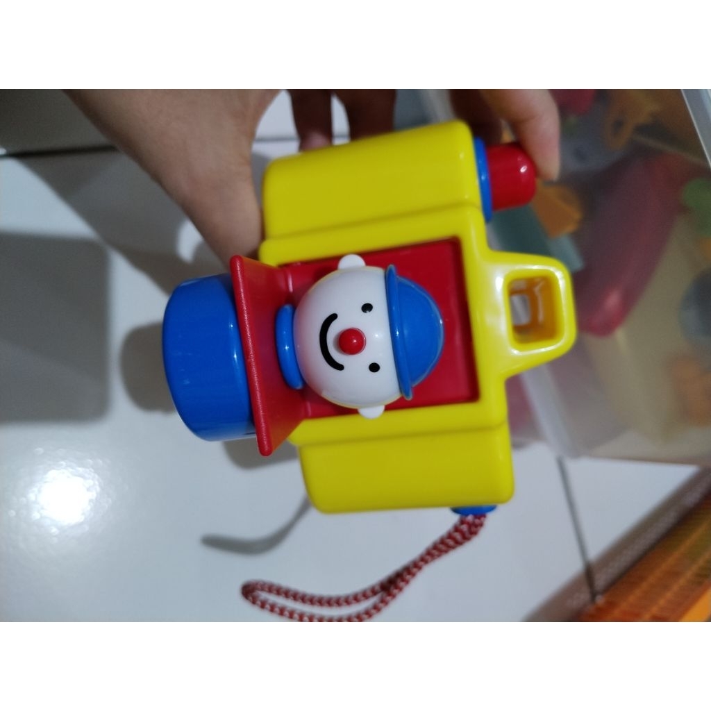 preloved mainan anak edukasi bayi kamera