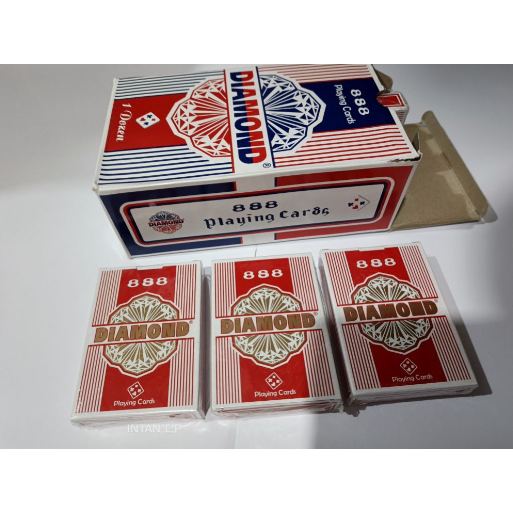 1 Box Kartu remi isi 12/playing card