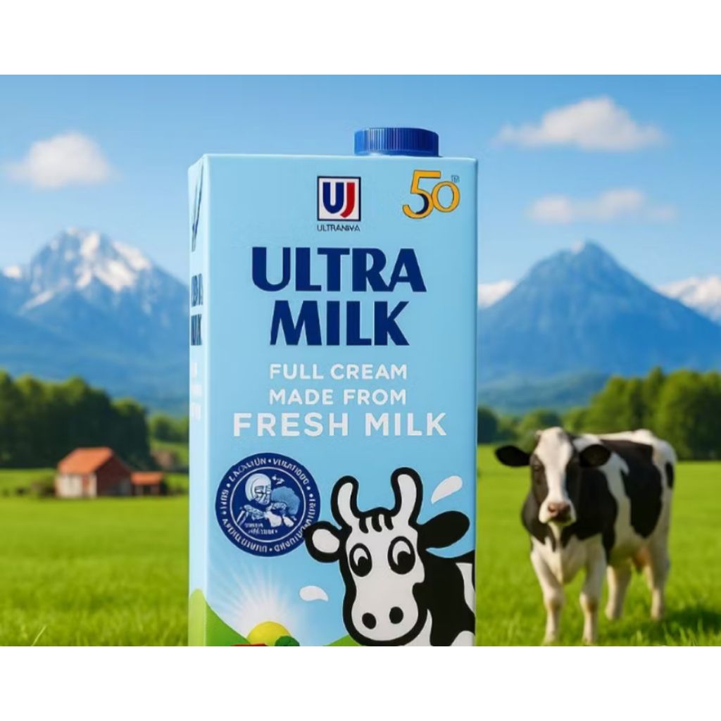 ULTRA MILK FULL CREAM 1000 ML/1L
