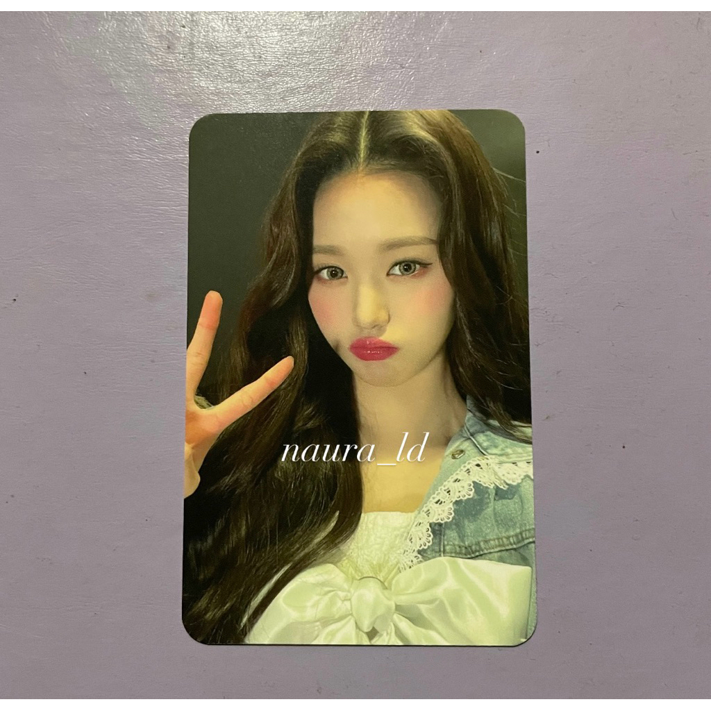 Photocard Official Wonyoung Ive Makestar Eleven