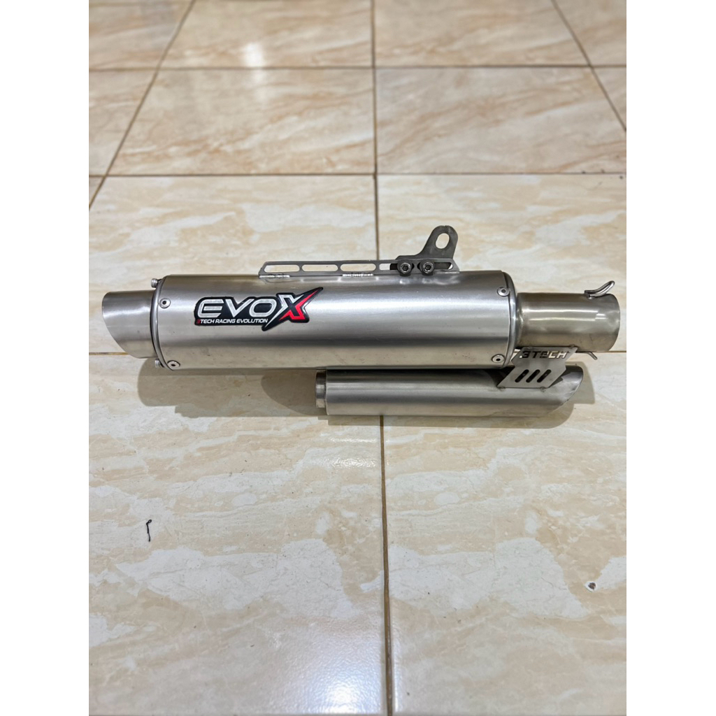 Silincer Knalpot Evox X3 NRL inlet 50mm by 3Tech