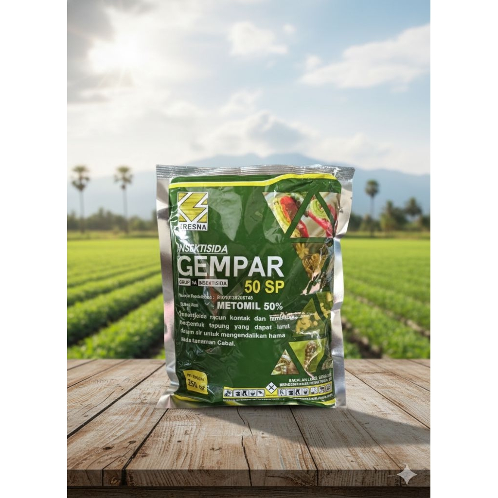 Gempar 50 SP insektisida metomil pembasmi hama