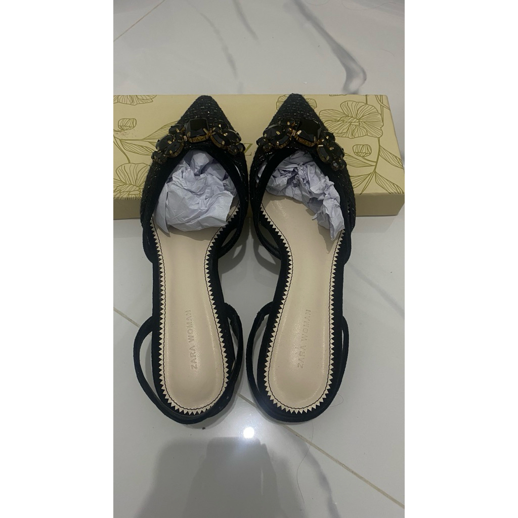 Flatshoes Slingback Wanita Zr 701