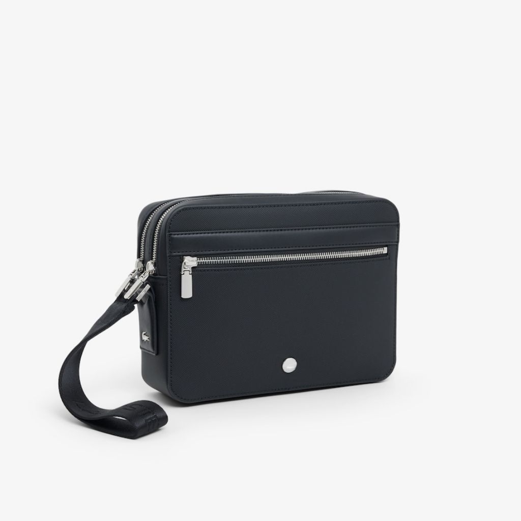 Lacoste Men's Clutch Langon Petit Piqué Pria - Black