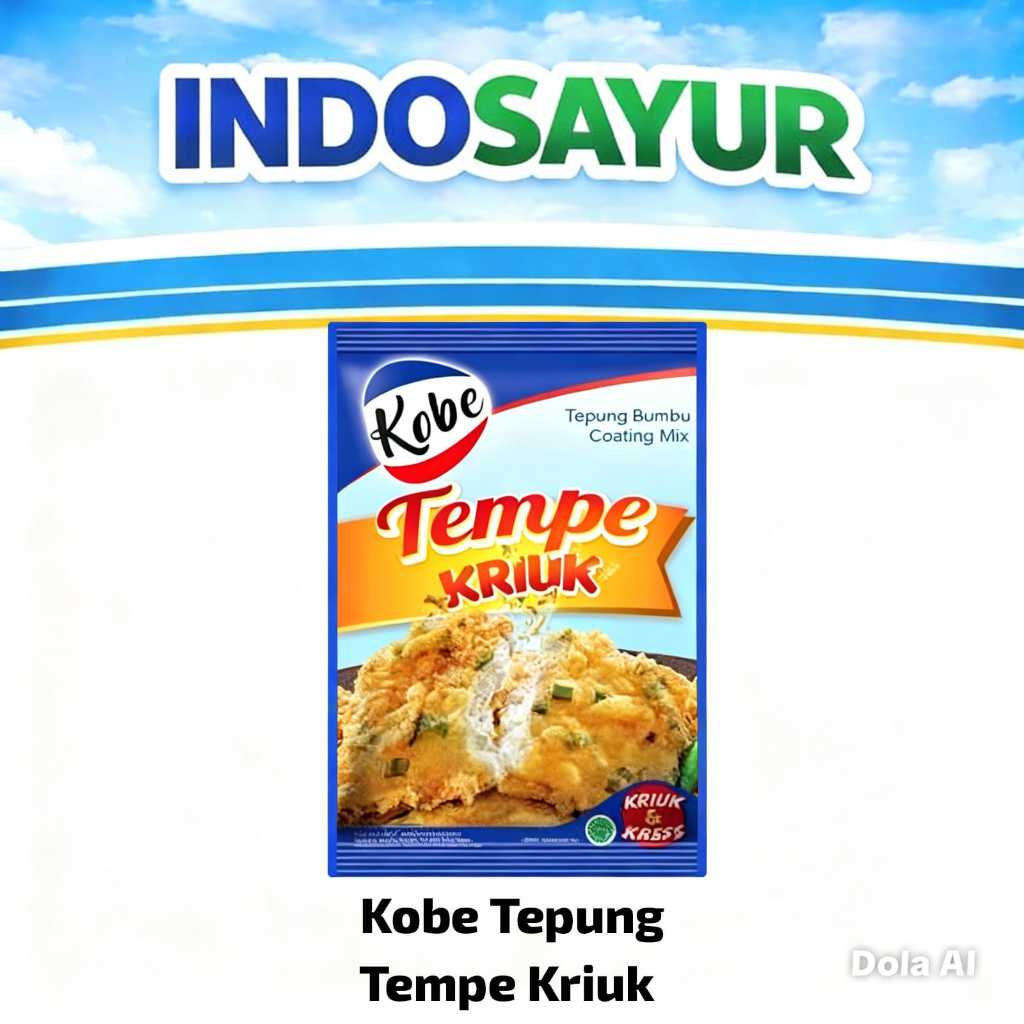 KOBE Tepung Bumbu Tempe Kriuk