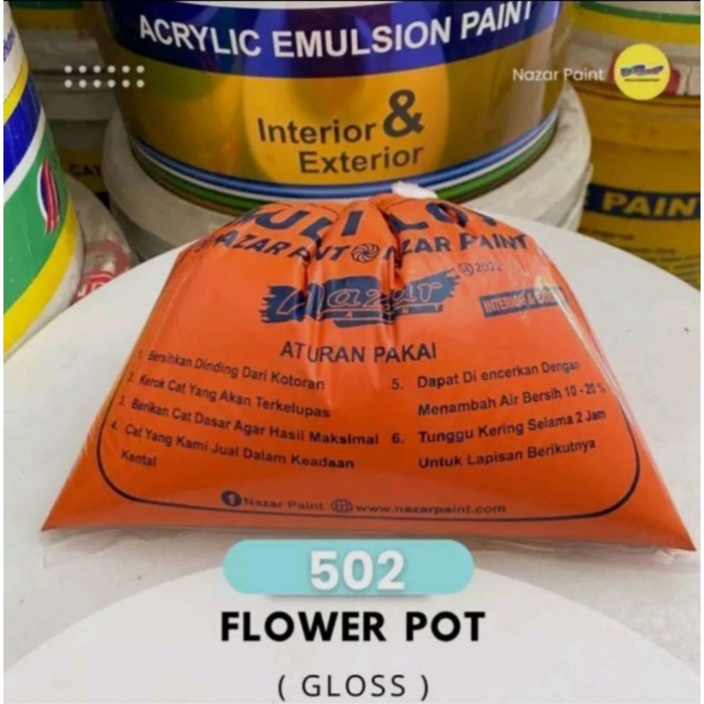 CAT TEMBOK KILOAN NAZAR PAINT(MULTI GLOSS)