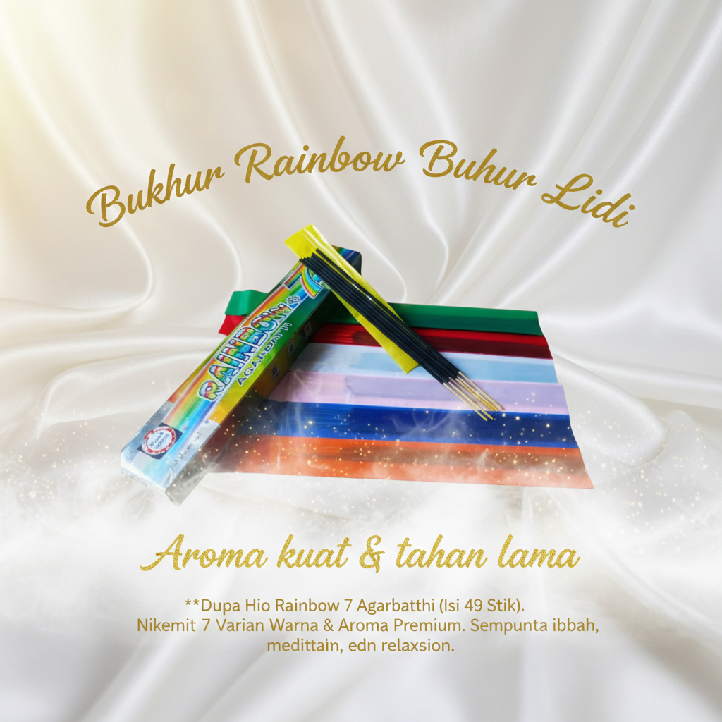 Buhur Rainbow Buhur Lidi Pengharum Ruangan Aroma Therapy